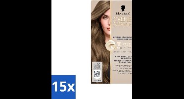 15 x Schwarzkopf - Haarkleuring - Creme Supreme 7-42 - Nude Donker Beigeblond - 245g - Voordeelverpakking - 15 stuks