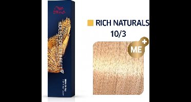 Wella Professionals Koleston Perfect Me+ - Haarverf - 10/3 Rich Naturals - 60ml