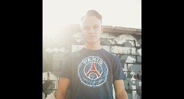 PSG big logo T-Shirt Heren - Maat S - T-Shirt Heren - Paris Saint-Germain