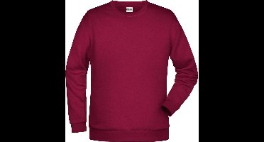 James And Nicholson Heren Basis Sweatshirt (Wijn)