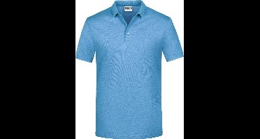 James And Nicholson Heren Basis Polo Shirt (Hemelsblauw)