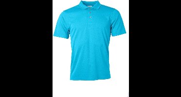 James and Nicholson Heren Actief Polo (Turquoise)