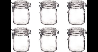 Rocco Bormioli Weckpot Fido - 75 cl - 6 stuk(s)