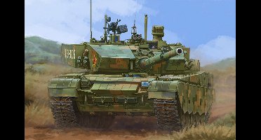 HobbyBoss Modelbouwpakket Militaire voertuigen - 84518 PLA ZTZ-99A MBT Tank Plastic - 1:35 - Modelbouw
