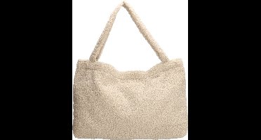 Beagles Navarra Shopper Schoudertas Mommy Tas Verzorgingstas Teddy Soft Trendy Tas - Tote Bag - Dames Tas - Crème