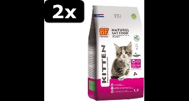 2x BIOFOOD CAT KITTEN 1,5KG