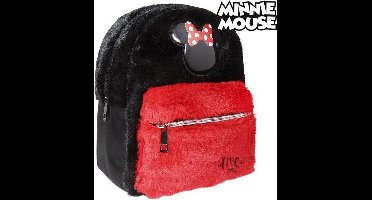 Casual Rugtas Minnie Mouse Zwart Rood