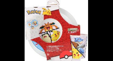 Pokémon Ontbijtset - Voor kinderen - Geel