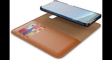 BeHello Samsung Galaxy S8+ 2-in-1 Wallet Case Brown