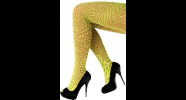 Netpanty fluo geel