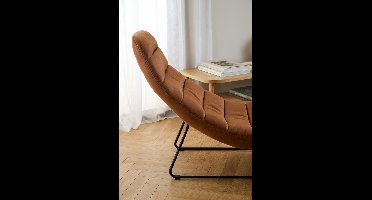 Ligstoel Charlie Bruin - Giga Living