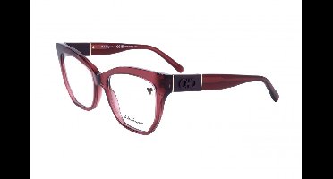 Ferragamo SF2936 Transparent wine 54/17/140 WOMAN Brilmonturen
