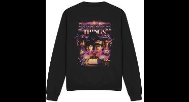 Stranger Things Season 5 - Group Thunder Metal Band Heren Sweatshirts - zwart - XXL