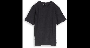 Tom Tailor - T-shirt met structuur - Maat 140 - coal grey