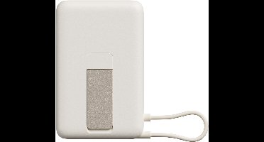 Xiaomi Magnetic Power Bank 10000 with Built-in Stand - 10000 mAh - Magnetisch - Geïntegreerde USB-C-kabel - Beige