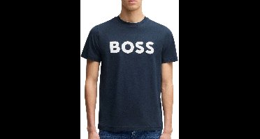 BOSS ORANGE Thinking 1 Polo's & T-shirts Heren - Polo shirt - Donkerblauw - Maat S