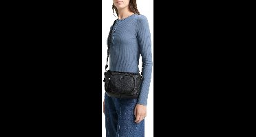 Tom Tailor Denim - TTFARA M schoudertas van imitatieleer - Maat ONESIZE - schwarz / black