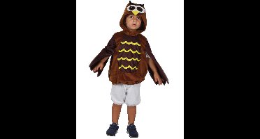 Vegaoo - Bruine uil outfit voor kinderen