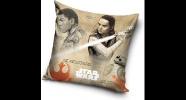 Star Wars Rey Finn BB-8 - Sierkussen Kussen 40 x 40 cm inclusief vulling