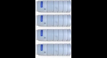 4x ABC huismerk toner geschikt voor Konica Minolta 401B zwart voor Develop D 3550 Develop D 4550 Imagistics C 350 Imagistics C 450 Konica Minolta EP 3050 Konica Minolta EP 4050 Pitney Bowes C 350 Pit