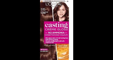 L'Oréal Paris - Casting Crème Gloss Haarkleuring - 515 Chocolat Glacé