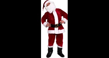 Kerstman Kostuum polyester maat xl-xxl