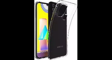 Hoesje Geschikt voor Samsung Galaxy M21 (M30S) silicone back cover/Transparant hoesje