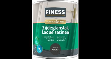 Finess zijdeglanslak waterbasis - antraciet grijs (RAL 7016) - 750 ml.