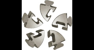 IQ-puzzel - Spiral - Metaal - Niveau 5
