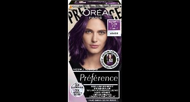 6x L'Oréal Preference Vivids Haarkleuring 3.161 Magnetic Plum
