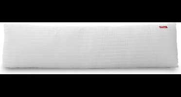 Zydante Swisstech Stretch Hoofdkussen 140x40 cm – Lang Knuffelkussen – Latex Vulling – Nekondersteuning – Rugsteun – Slaapkussen