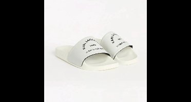 Karl Lagerfeld Dames Slippers Wit - Maat 40