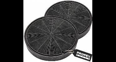 Propex Parts Koolstoffilter Afzuigkap - Geschikt voor AEG en Electrolux EFF62, DHZ5316, KITFC152, LZ55651, MCFE02 en REC65 - 2 stuks