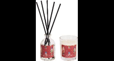 Cadeau set met diffuser en kaars - cadeauset - sinterklaas - cadeauset vrouw - kerst - giftset vrouw
