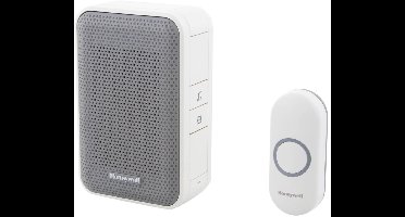 Honeywell DC311N Draadloze Deurbel - Deurbelset - Draagbaar - Wit