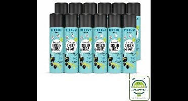 12 x Marcel's Green Soap - Deodorant Spray - Mimosa & Blackcurrant - Langdurige frisheid - 150 ml - Grootverpakking - Vaatwasstrips - Deodorant Spray - Geur - Frisheid - Geurcombinatie - Zachte Geur