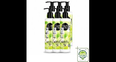 6 x Organic Shop - Douchegel Apple & Pear - Verfrissend en Hydraterend - 280 ml - Grootverpakking - Vaatwasstrips - Douchegel - Natuurlijke Douchegel - Biologische Douchegel - Appel En Peren Douchegel - Hydraterende Douchegel