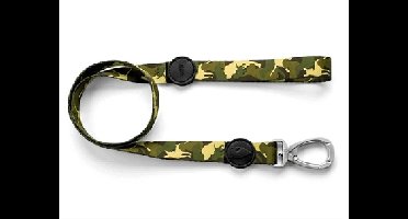 Morso - Hondenriem - Gerecycled - Full Metal Dog Bruin - 120X1.5 cm