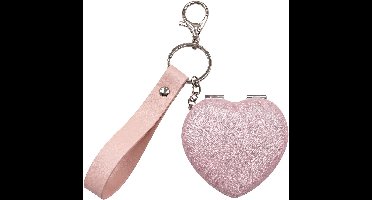 Clayre & Eef Handspiegel Roze Kunststof