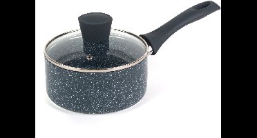 Russell Hobbs Nightfall Stone 16 cm Steelpan – Antiaanbaklaag – Inductie – Alle Warmtebronnen – – 12.L