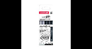 Uni-Pin Fineliner Set Handlettering