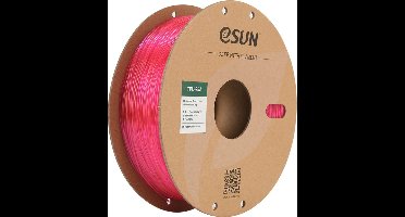 eSun - eTPU-95A Filament, 1.75mm, Transparent Roze - 1kg