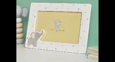 Fotolijst baby keramiek olifantje van Hello baby