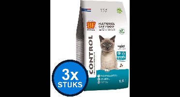 3x Biofood - Premium control urinary/sterilised 1,5kg - Kattenvoer - 1.5 kg