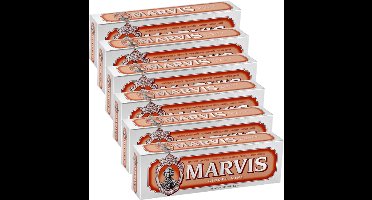 Marvis Tandpasta Ginger Mint - 6 x 85 ml