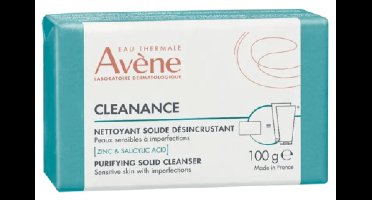 Avène Cleanance Reinigend wasblokje | Vette huid | Onzuiverheden
