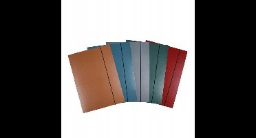 Map A4 met Elastiek - Mix Kleuren - Kantoor & School
