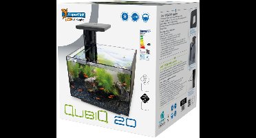 SuperFish Qubiq 20 Zwart |ca. 32 x 32 x 33,5 cm