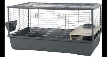 ZOLUX – Neolife Connect 100 – Konijnenkooi – Grijs – Modulaire set