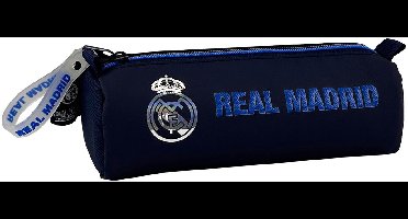 Real Madrid - Etui – Pennenzak – Rond Model – 21 cm – Officieel Gelicenseerd